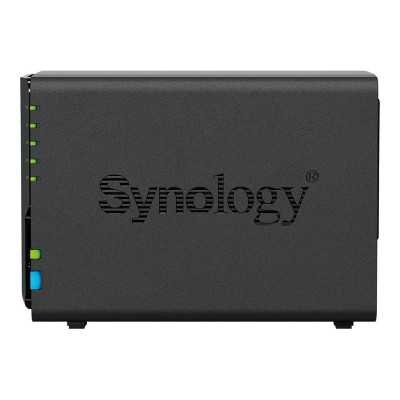 Synology Tower NAS DS224+ up to 2 HDD/SSD Intel Celeron J4125 Processor frequency 2.0 GHz 2 GB DDR4