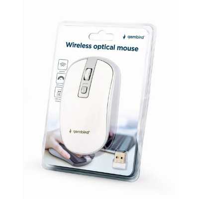 Gembird Wireless Optical mouse MUSW-4B-05 USB Optical mouse White