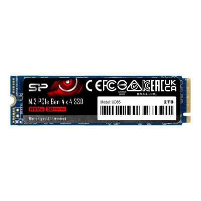 Silicon Power SSD UD85 1000 GB SSD form factor M.2 2280 SSD interface PCIe Gen4x4 Write speed 2800 MB/s Read speed 3600 MB/s