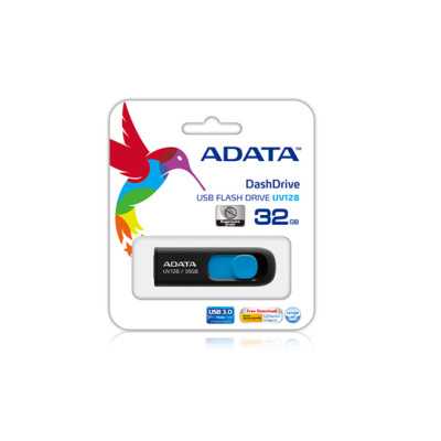 ADATA UV128 64 GB USB 3.0 Black/Blue