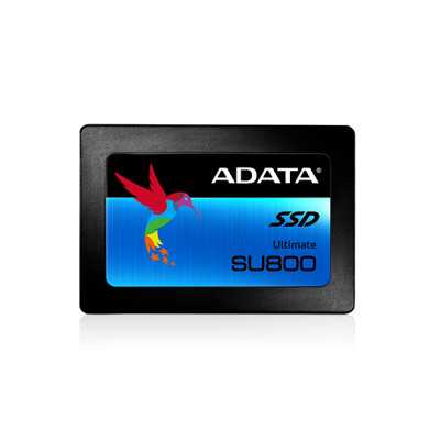 ADATA Ultimate SU800 256 GB SSD form factor 2.5" SSD interface SATA Write speed 520 MB/s Read speed 560 MB/s