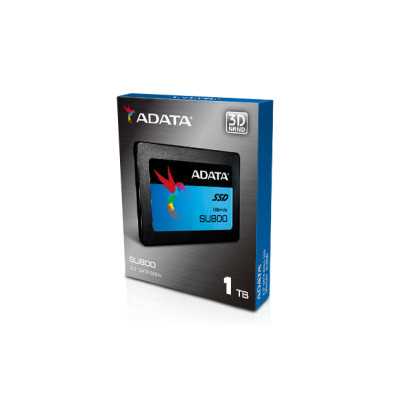 ADATA Ultimate SU800 1TB 1024 GB SSD form factor 2.5" SSD interface SATA Write speed 520 MB/s Read speed 560 MB/s