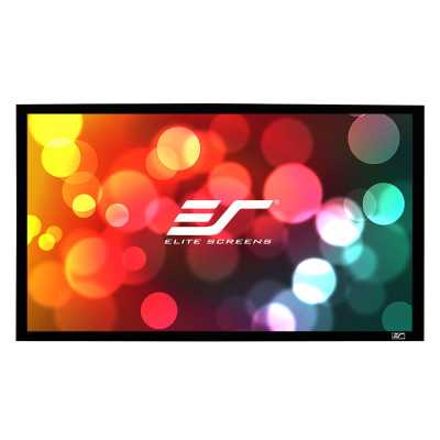 Elite Screens SableFrame Series ER100WH1 Diagonal 100 " 16:9 Viewable screen width (W) 221 cm Black