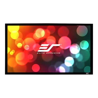 Elite Screens SableFrame Series ER100WH1 Diagonal 100 " 16:9 Viewable screen width (W) 221 cm Black