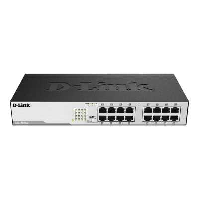 D-Link 16-Port Gigabit Unmanaged Desktop Switch DGS-1016D Unmanaged Desktop