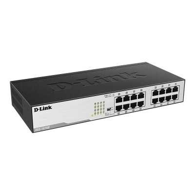 D-Link 16-Port Gigabit Unmanaged Desktop Switch DGS-1016D Unmanaged Desktop