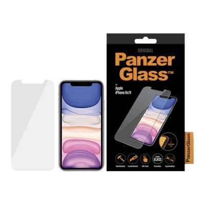 PanzerGlass Apple iPhone XR/11 Hybrid glass Transparent Screen Protector Full frame coverage Rounded edges 100% touch preservati