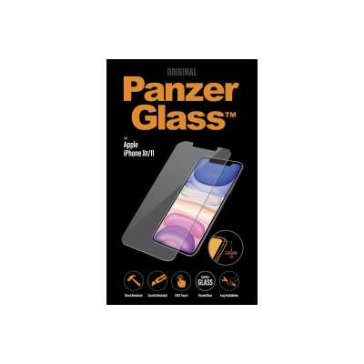 PanzerGlass Apple iPhone XR/11 Hybrid glass Transparent Screen Protector Full frame coverage Rounded edges 100% touch preservati