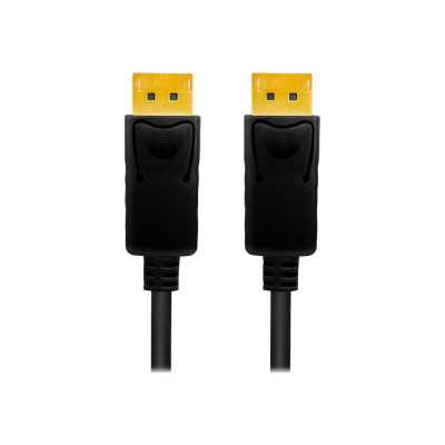 Logilink DisplayPort Cable Black DP to DP 1 m