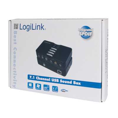 Logilink USB sound box 7.1 8-channel UA0099