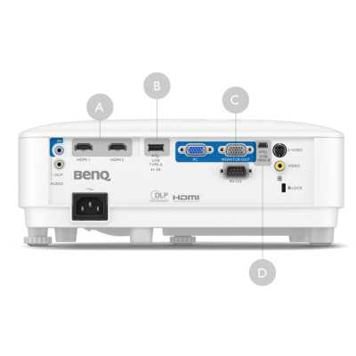 Benq MX560 XGA (1024x768) 4000 ANSI lumens White Lamp warranty 12 month(s)