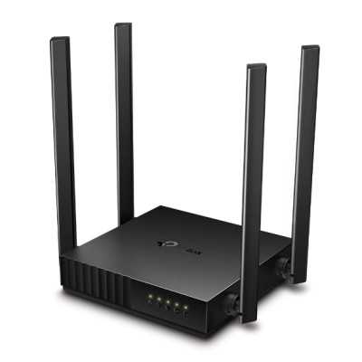 TP-LINK Dual Band Router Archer C54 802.11ac 300+867 Mbit/s 10/100 Mbit/s Ethernet LAN (RJ-45) ports 4 Mesh Support No MU-MiMO Y