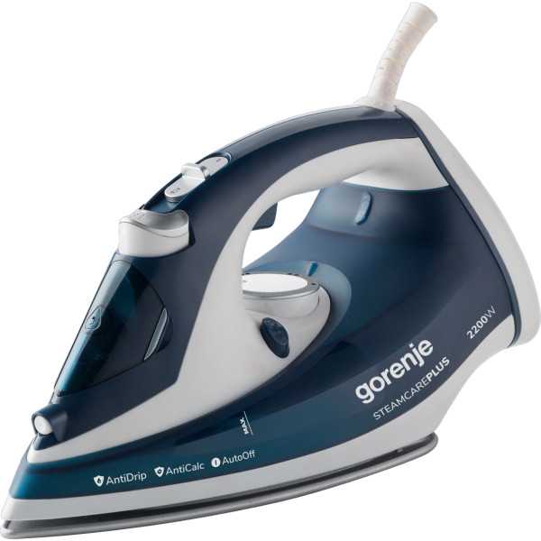 Gorenje Steam Iron SIH2200TQC Steam Iron 2200 W Water tank capacity 300 ml Continuous steam 30 g/min Steam boost performance 90 