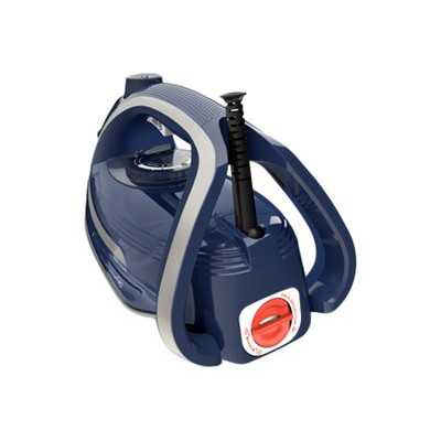 TEFAL Steam Iron FV6830E0 Steam Iron 2800 W Water tank capacity 270 ml Continuous steam 50 g/min Silver/Blue