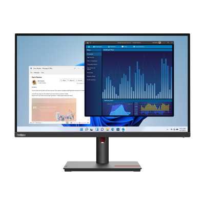 Lenovo ThinkVision T27p-30 27 " IPS 4K 16:9 4 ms 350 cd/m Black 60 Hz HDMI ports quantity 1