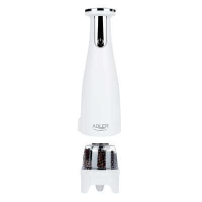 Adler Electric Salt and pepper grinder AD 4449w Grinder 7 W Housing material ABS plastic Lithium Mills with ceramic querns Charg