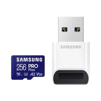 Samsung microSD Card SB PRO Plus 256 GB MicroSDXC Flash memory class 10