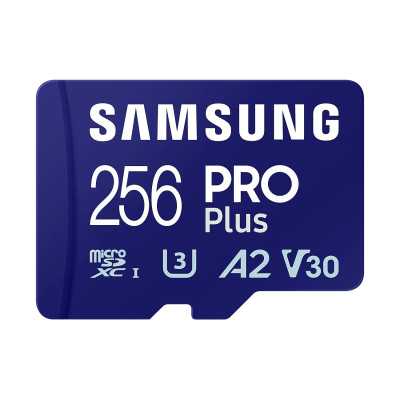 Samsung microSD Card SB PRO Plus 256 GB MicroSDXC Flash memory class 10