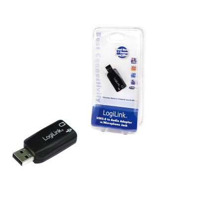 Logilink USB Audio adapter, 5.1 sound effect