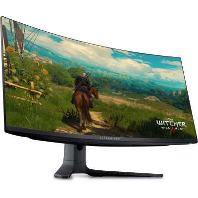 Dell Gaming Monitor AW3423DWF 34 " UWQHD 21:9 0.1 ms 250 cd/m Black 165 Hz HDMI ports quantity 1