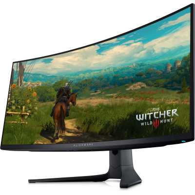 Dell Gaming Monitor AW3423DWF 34 " UWQHD 21:9 0.1 ms 250 cd/m Black 165 Hz HDMI ports quantity 1