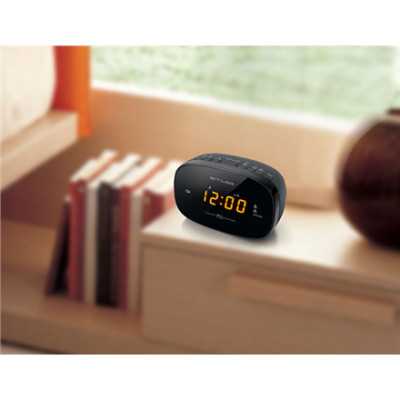 Muse Clock radio PLL M-150CR Alarm function Black