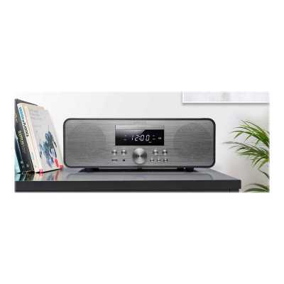 Muse Bluetooth Micro System M-880 BTC USB port Wireless connection Silver AUX in FM radio CD player Bluetooth