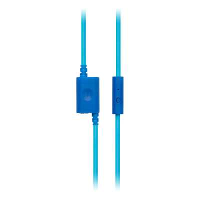 Motorola Kids Wired Headphones Moto JR200 Built-in microphone Over-Ear 3.5 mm plug Blue