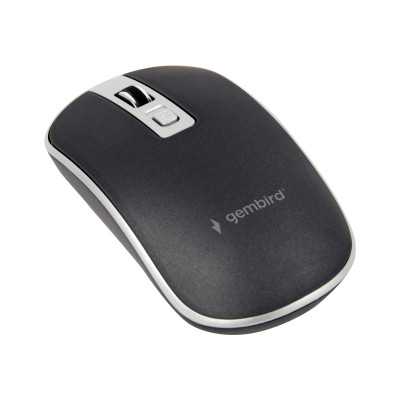 Gembird Optical USB mouse MUS-4B-06-BS Optical mouse Black/Silver