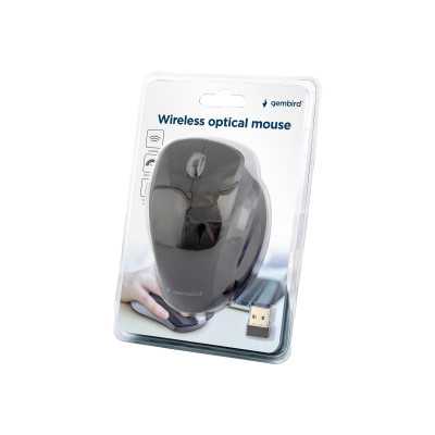 Gembird Wireless Optical mouse MUSW-6B-02 USB Optical mouse Black