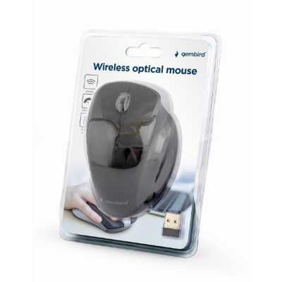 Gembird Wireless Optical mouse MUSW-6B-02 USB Optical mouse Black