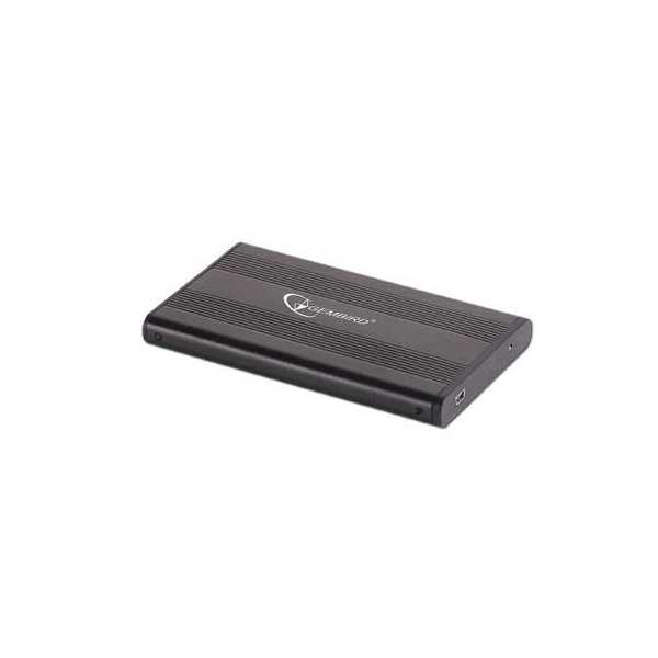 Gembird External USB 2.0 enclosure for 2.5'' SATA HDDs, mini-USB 5pin connector Gembird