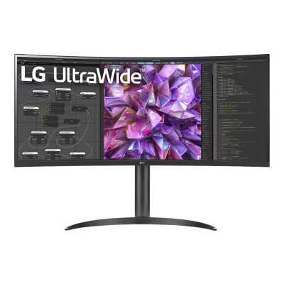 LG Curved Monitor 34WQ75C-B 34 " IPS QHD 21:9 5 ms 300 cd/m Black HDMI ports quantity 2 60 Hz