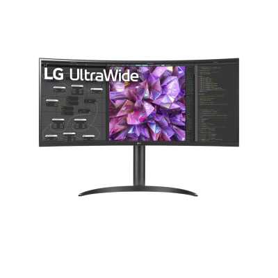 LG Curved Monitor 34WQ75C-B 34 " IPS QHD 21:9 5 ms 300 cd/m Black HDMI ports quantity 2 60 Hz