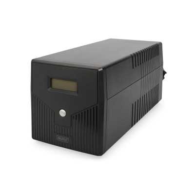 Digitus Line-Interactive UPS Line-Interactive UPS DN-170076, 2000VA/1200W 12V/9Ah x2 battery, 4x CEE 7/7, USB, RS232, RJ45,LCD, 