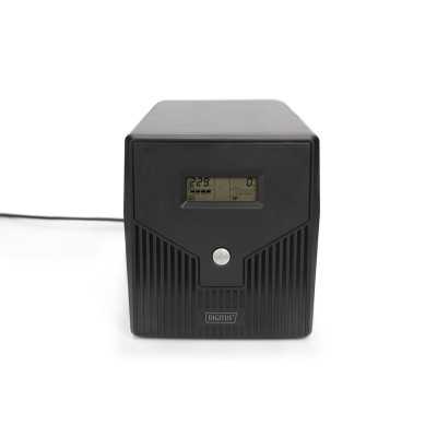 Digitus Line-Interactive UPS Line-Interactive UPS DN-170076, 2000VA/1200W 12V/9Ah x2 battery, 4x CEE 7/7, USB, RS232, RJ45,LCD, 