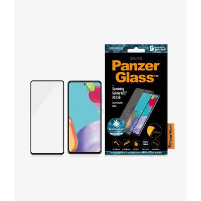 PanzerGlass Samsung Galaxy A52 Black/Transparent Antifingerprint screen protector