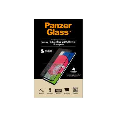 PanzerGlass Samsung Galaxy A52 Black/Transparent Antifingerprint screen protector