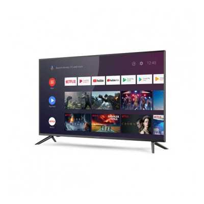 Allview QL43ePlay6100-U 43" (109cm) 4K UHD QLED Smart Android TV, Google Assistant, Black Metallic Frame Allview QL43ePlay6100-U