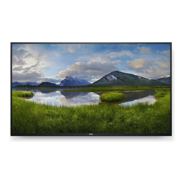 Dell LCD P5524Q 55" VA UHD/3840x2160/DP, HDMI, VGA, USB / juodas / 3Y Dell