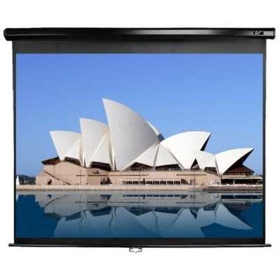 Elite Screens Manual Series M113UWS1 Diagonal 113 " 1:1 Viewable screen width (W) 203 cm Black