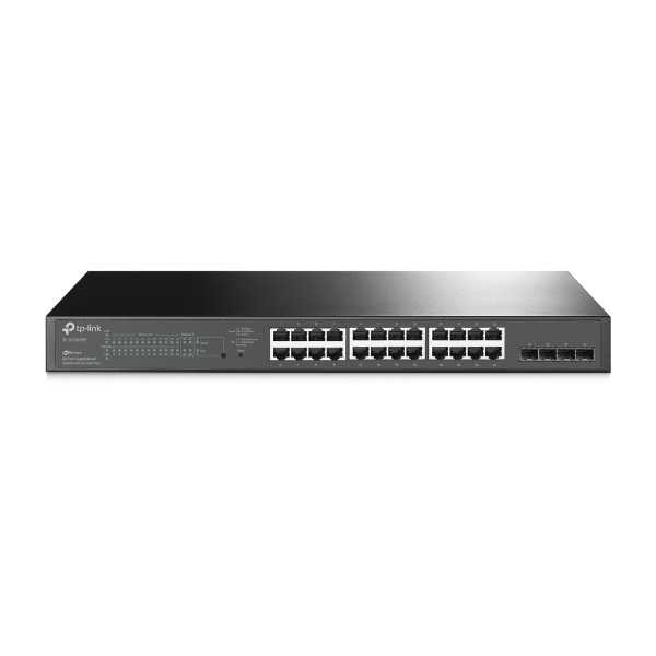 TP-LINK JetStream 28-Port Gigabit Smart Switch TL-SG2428P Web Managed Rackmountable SFP ports quantity 4 PoE+ ports quantity 24 