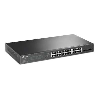 TP-LINK JetStream 28-Port Gigabit Smart Switch TL-SG2428P Web Managed Rackmountable SFP ports quantity 4 PoE+ ports quantity 24 