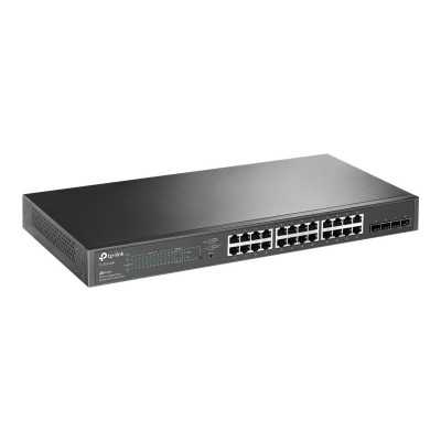 TP-LINK JetStream 28-Port Gigabit Smart Switch TL-SG2428P Web Managed Rackmountable SFP ports quantity 4 PoE+ ports quantity 24 