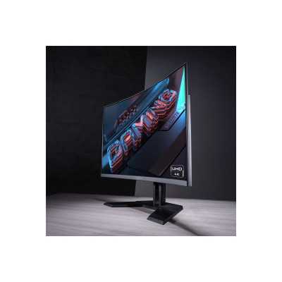 Gigabyte Gaming Monitor M32UC-EK 32 " VA UHD 16:9 1 ms 350 cd/m Black HDMI ports quantity 2 144 Hz