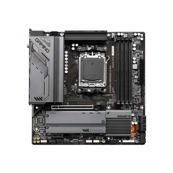 Gigabyte B650M GAMING X AX 1.1 M/B Processor family AMD Processor socket AM5 DDR5 DIMM Memory slots 4 Supported hard disk drive 