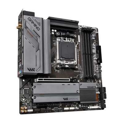 Gigabyte B650M GAMING X AX 1.1 M/B Processor family AMD Processor socket AM5 DDR5 DIMM Memory slots 4 Supported hard disk drive 