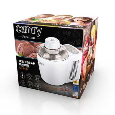 Camry Ice cream maker CR 4481 Power 90 W Capacity 0.7 L White