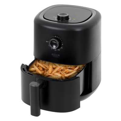 Adler Airfryer AD 6310 Power 2200 W Capacity 3 L High-volume hot-air circulation technology Black