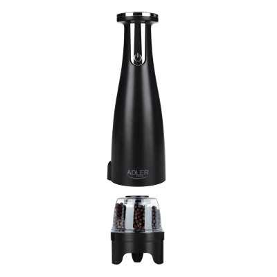 Adler Electric Salt and pepper grinder AD 4449b Grinder 7 W Housing material ABS plastic Lithium Mills with ceramic querns Charg